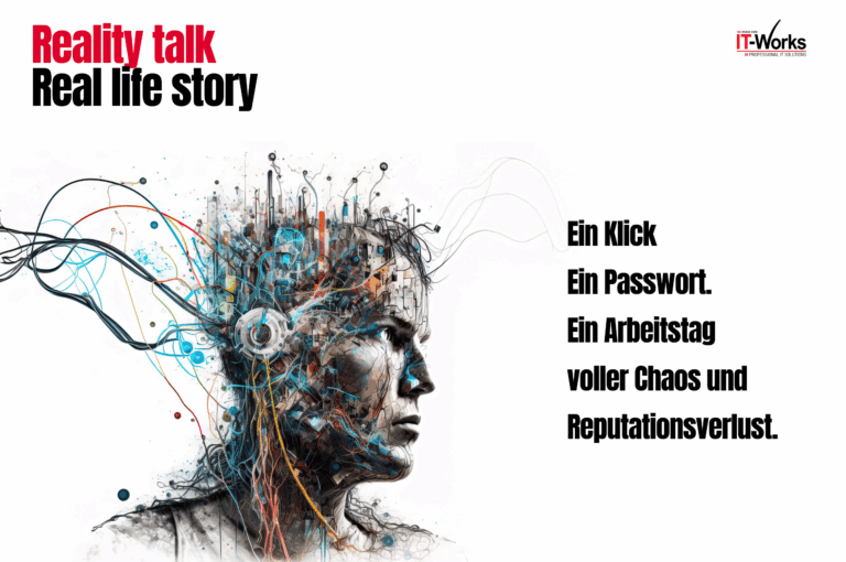 Ein Klick. Ein Passwort. Ein Arbeitstag voller Chaos und Reputationsverlust