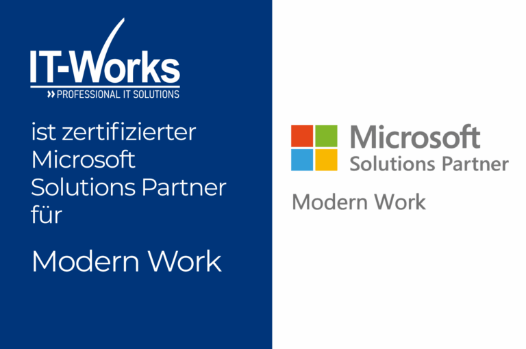 IT-Works ist Microsoft Solutions Partner Modern Work