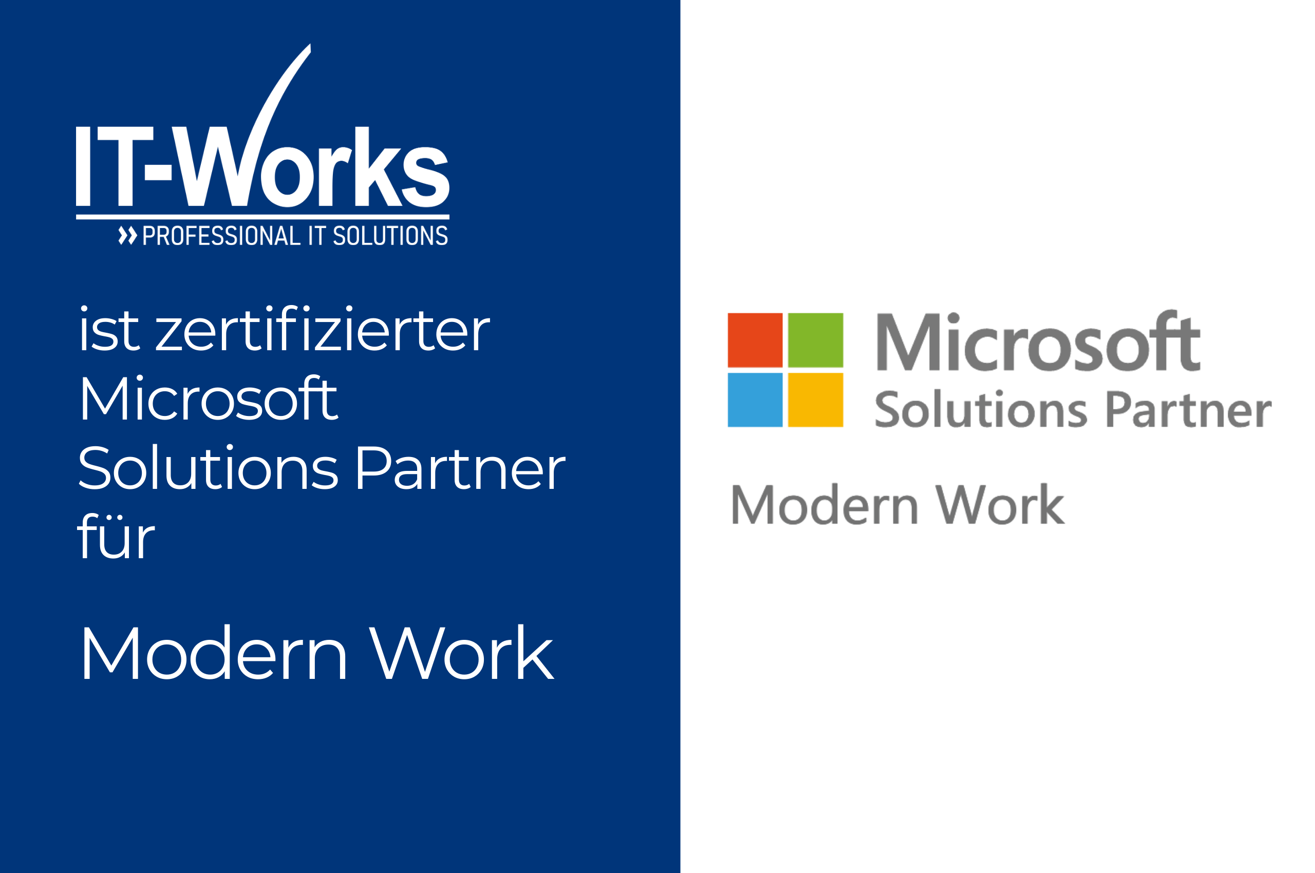 Du betrachtest gerade IT-Works ist Microsoft Solutions Partner Modern Work